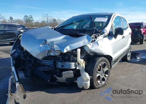 2020 Ford Ecosport S from USA, damaged, VIN MAJ3S2FE6LC357892